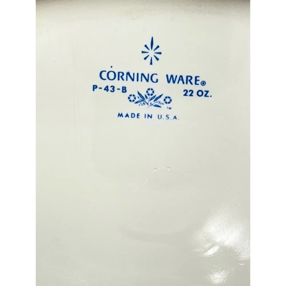 Corning Ware P-43-B 22 oz Small Casserole Dish
